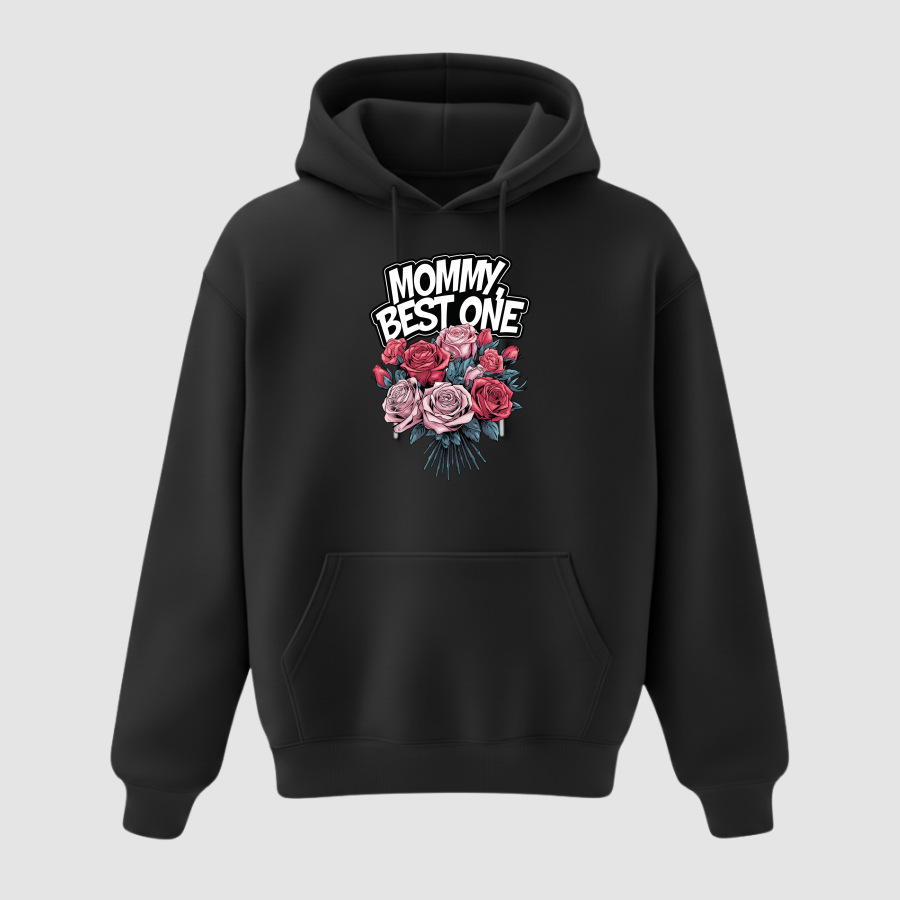 Hoodie Oversize Premium Erkek Siyah
